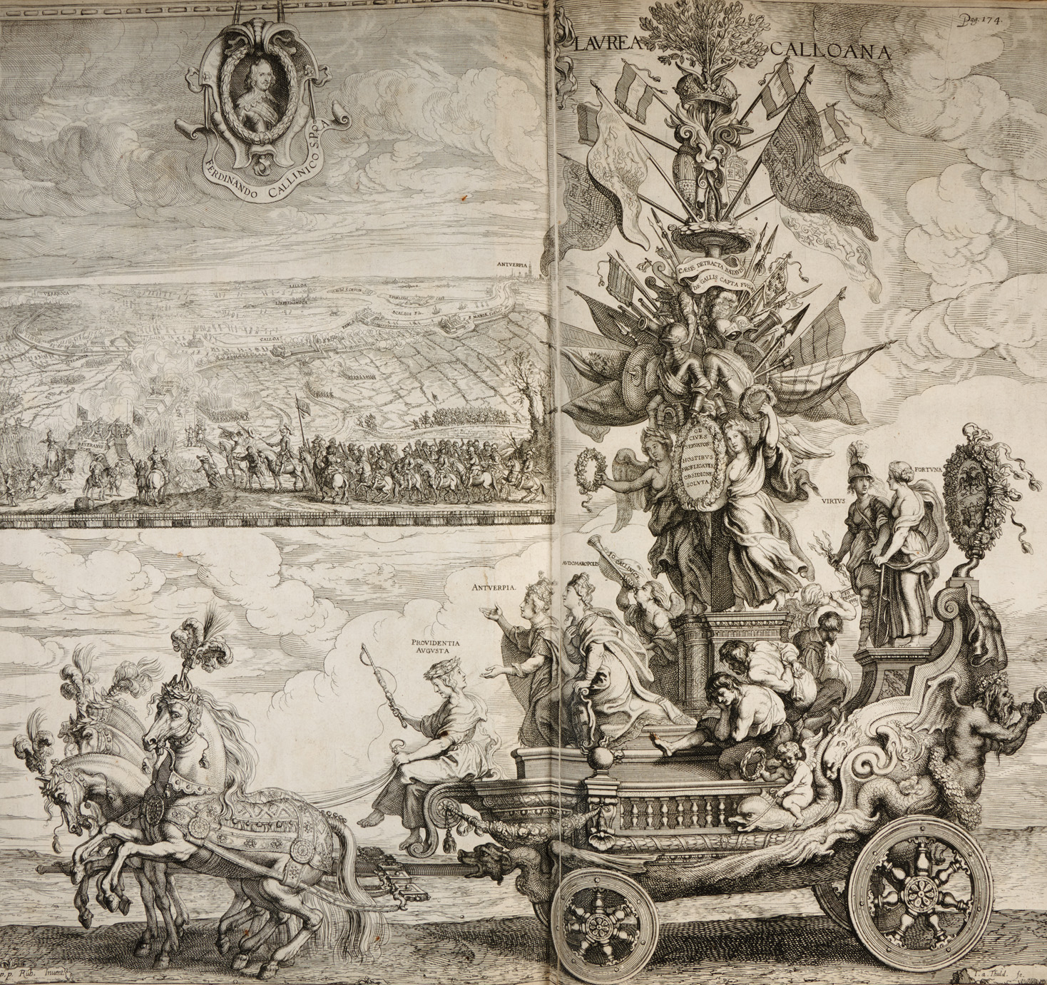 The triumphal entry of Ferdinand of Austria